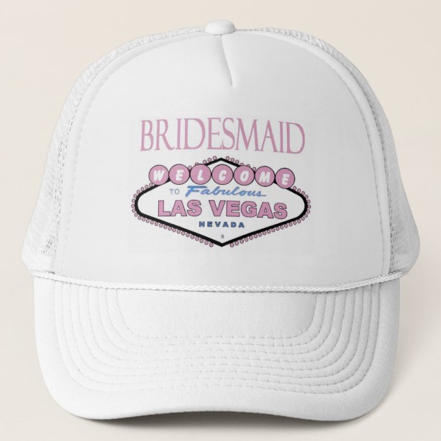 Gorra De Camionero Cabo BRIDESMAID de Las Vegas (Anverso)