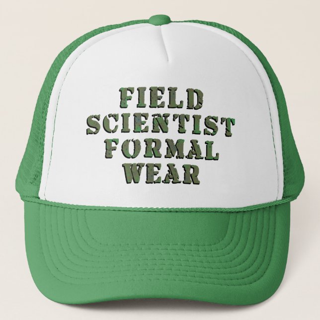 Gorra De Camionero Cabo Científico de Campo (Anverso)