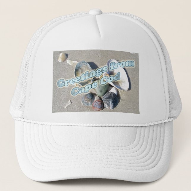 Gorra De Camionero Cabo Cod Massachusetts - Shell & Surf (Anverso)
