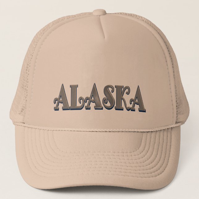 Gorra De Camionero Cabo de béisbol de Alaska (Anverso)