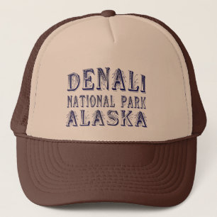 Gorra De Camionero Cabo de béisbol del Parque Nacional Alaska Denali