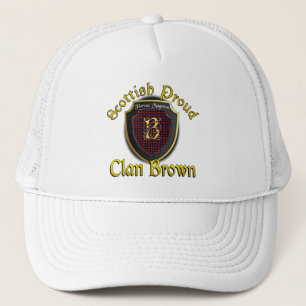 Gorra De Camionero Cabo de dinastía escocesa Clan Brown