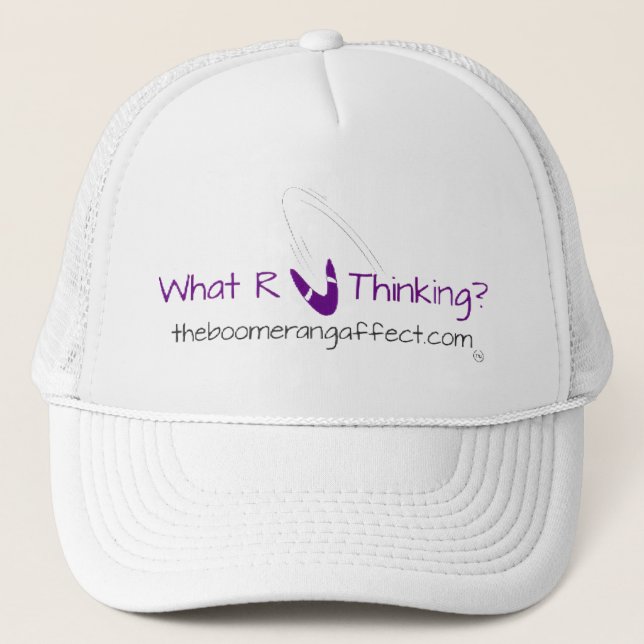Gorra De Camionero Cabo Inspirador de Boomerang (Anverso)