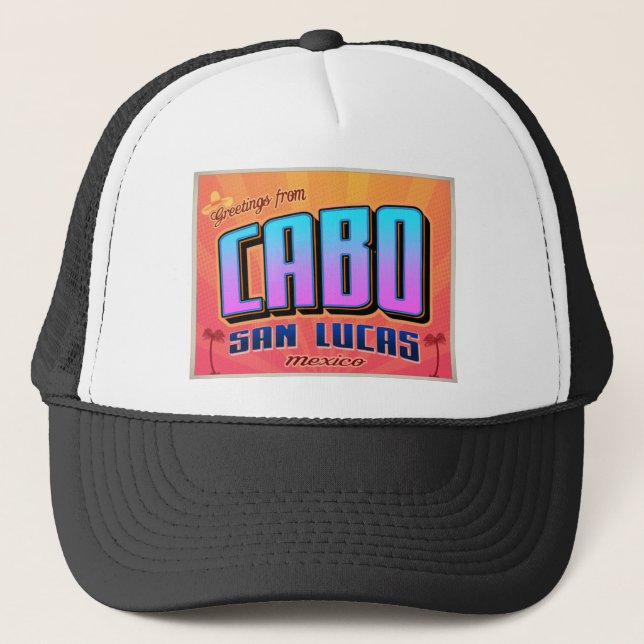 GORRA DE CAMIONERO CABO SAN LUCAS (Anverso)