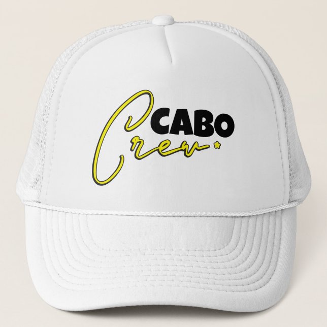 Gorra De Camionero Cabo San Lucas Vacaciones México (Anverso)