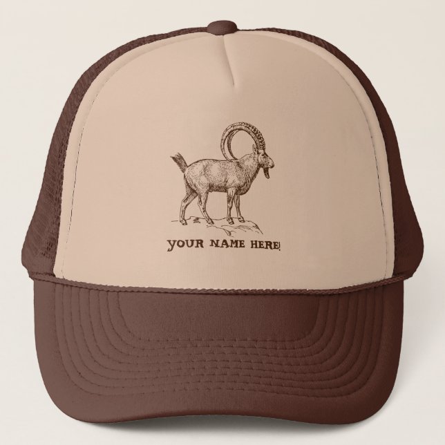 Gorra De Camionero Cabra montés (Anverso)