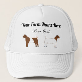Gorra De Camionero Cabras Boer personalizadas