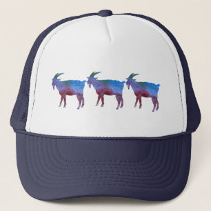 Gorra De Camionero Cabras lavadas color