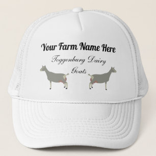 Gorra De Camionero Cabras lecheras de Toggenburg personalizadas