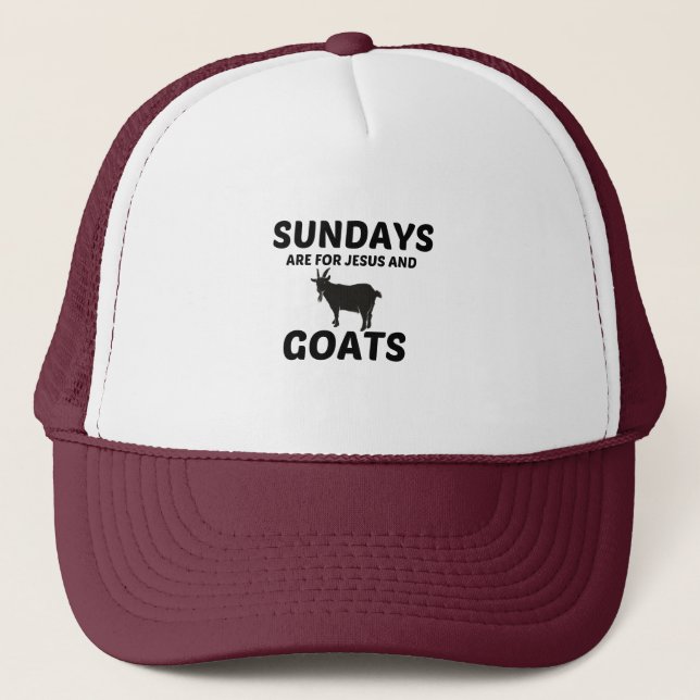 GORRA DE CAMIONERO CABRAS Y JESÚS DOMINGO (Anverso)