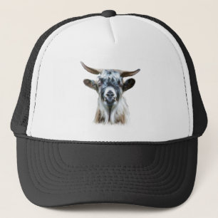 Gorra De Camionero Cabrito Divertido Viejo Sobre la Colina Humor