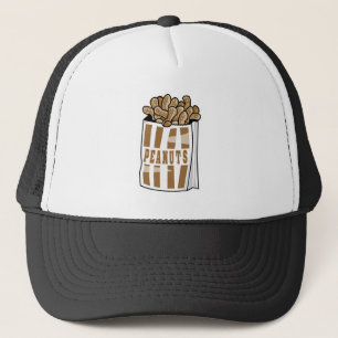 Gorra De Camionero cacahuetes asados en caliente