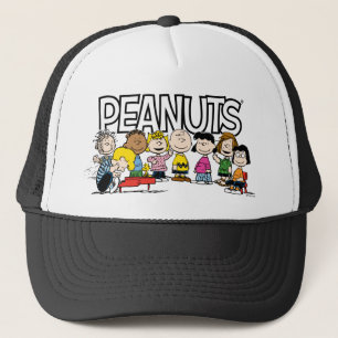 Gorra De Camionero Cacahuetes   La pandilla alrededor del piano