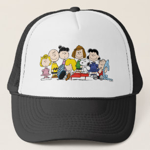 Gorra De Camionero Cacahuetes   La pandilla alrededor del piano