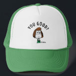 Gorra De Camionero Cacahuetes | Patty Peppermint, ¿bien?<br><div class="desc">Echa un vistazo a este divertido diseño de maní con Peppermint Patty.</div>