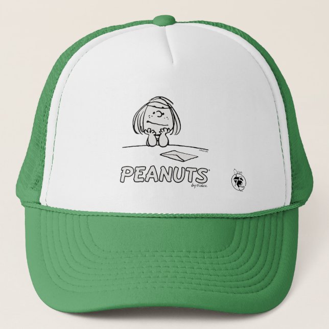 Gorra De Camionero Cacahuetes | Peppermint Patty Thoughts (Anverso)