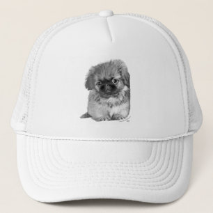 Gorra De Camionero Cachorro de Pekín