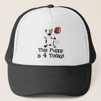 Gorra De Camionero Cachorro es 4 camisetas de cumpleaños y regalos