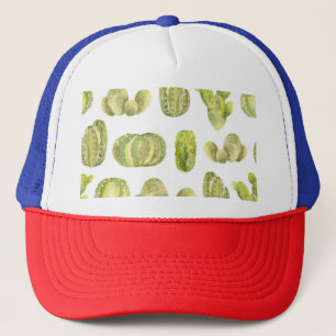 Gorra De Camionero Cactus Cuidados, Decoración De Agua Sin Pescado.