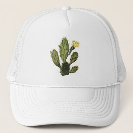 Gorra De Camionero Cactus Flower Vintage Drawing Trucker Hat