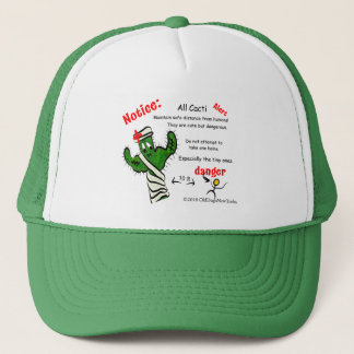 Gorra De Camionero ¡Cactus, ten cuidado con los humanos!