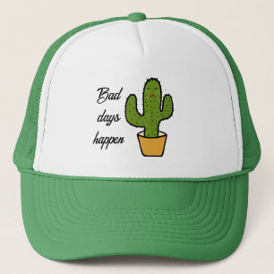 Gorra De Camionero Cactus verdes llorando