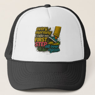 Gorra De Camionero Cada mañana doy mi primer paso -