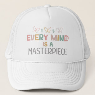 Gorra De Camionero Cada Mente Es Una Obra Maestra De Aceptación Del A