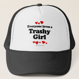 Gorra De Camionero Cada uno ama una camiseta inútil del chica