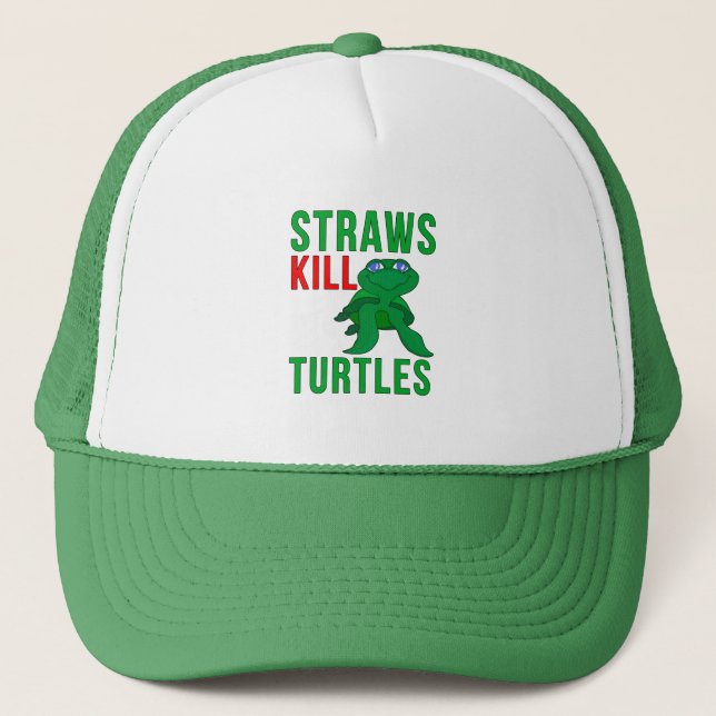 Gorra De Camionero Cadáveres matan tortugas (Anverso)