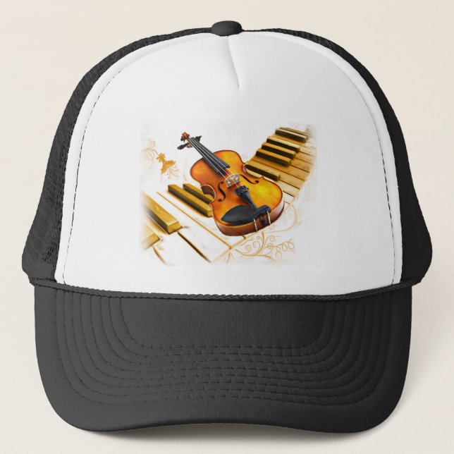 Gorra De Camionero Cadenas y claves_ (Anverso)