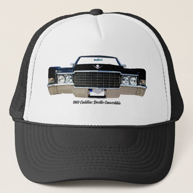 Gorra De Camionero Cadillac Deville Convertible 1969 (Anverso)