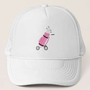 Gorra De Camionero Cadiz de golf rosa
