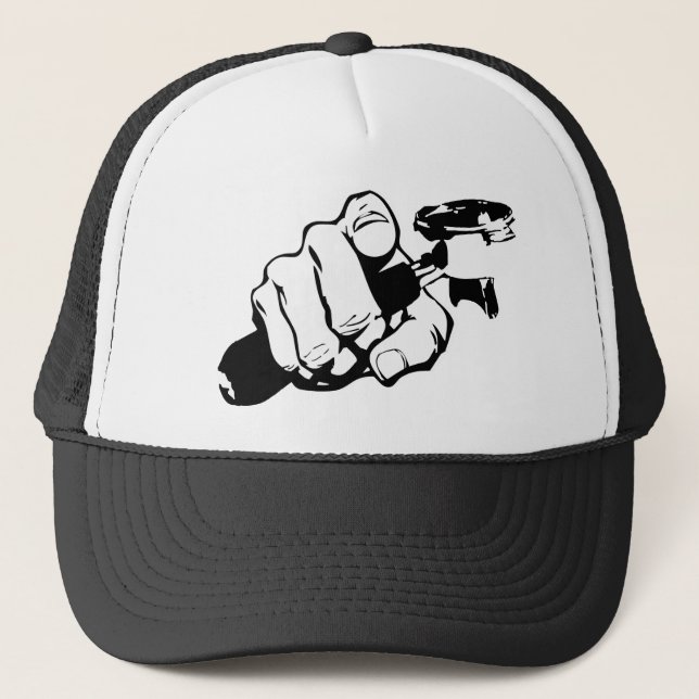 Gorra De Camionero ¿Café conseguido? Casquillo - diseños de Barista (Anverso)