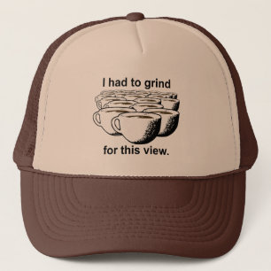 Gorra De Camionero Café Grind Para Esta Vista