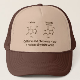 Gorra De Camionero Cafeína y chocolate