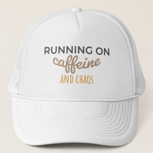 Gorra De Camionero Cafeína y modo caos