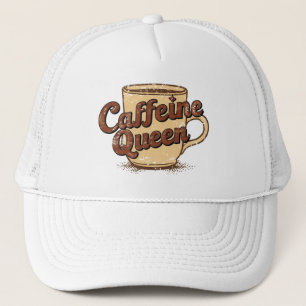 Gorra De Camionero Caffeine Queen