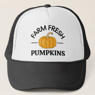 Gorra De Camionero Caída de calabaza Otoño