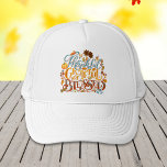 Gorra De Camionero Caída Retro Agradecida Tipografía Bendecida<br><div class="desc">El camionero retro de tipografía "Agradecido, agradecido y bendecido" presenta un tema de moda del otoño. Este diseño presenta tipografía creativa e incluye elementos de otoño. Este colorido camionero diseñado con obras de arte es a la vez moderno y elegante. Disfruta de usarlo con tu capucha o sudadera favorita. Servirá...</div>