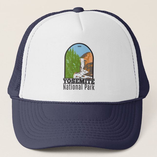 Gorra De Camionero Caída vernal del Parque Nacional Yosemite Californ (Anverso)