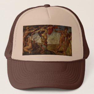 Gorra De Camionero Caída y expulsión de Miguel Ángel, Jardín del Edén
