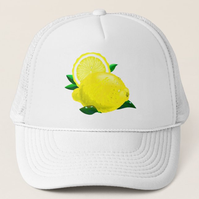 Gorra De Camionero Caídas de limón (Anverso)