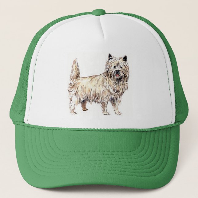 Gorra De Camionero Cairn Terrier (Anverso)
