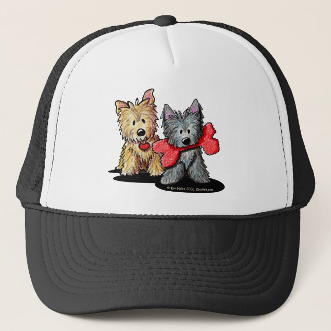 Gorra De Camionero Cairn Terrier Duo Cap (Anverso)