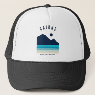 Gorra De Camionero Cairns Queensland Australia Retro Playa Vintage