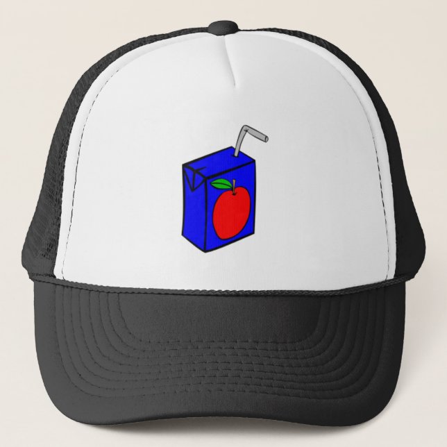 Gorra De Camionero Caja del zumo de manzana (Anverso)