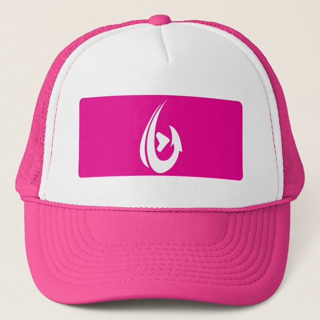 Gorra De Camionero Caja rosada (Anverso)