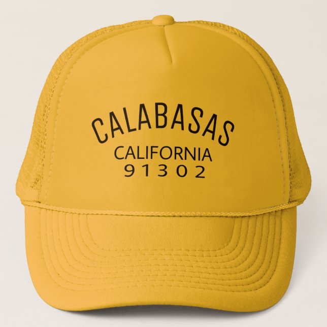 Gorra De Camionero Calabasas California 91302 (Anverso)