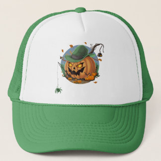 Gorra De Camionero Calabaza captura araña para Halloween